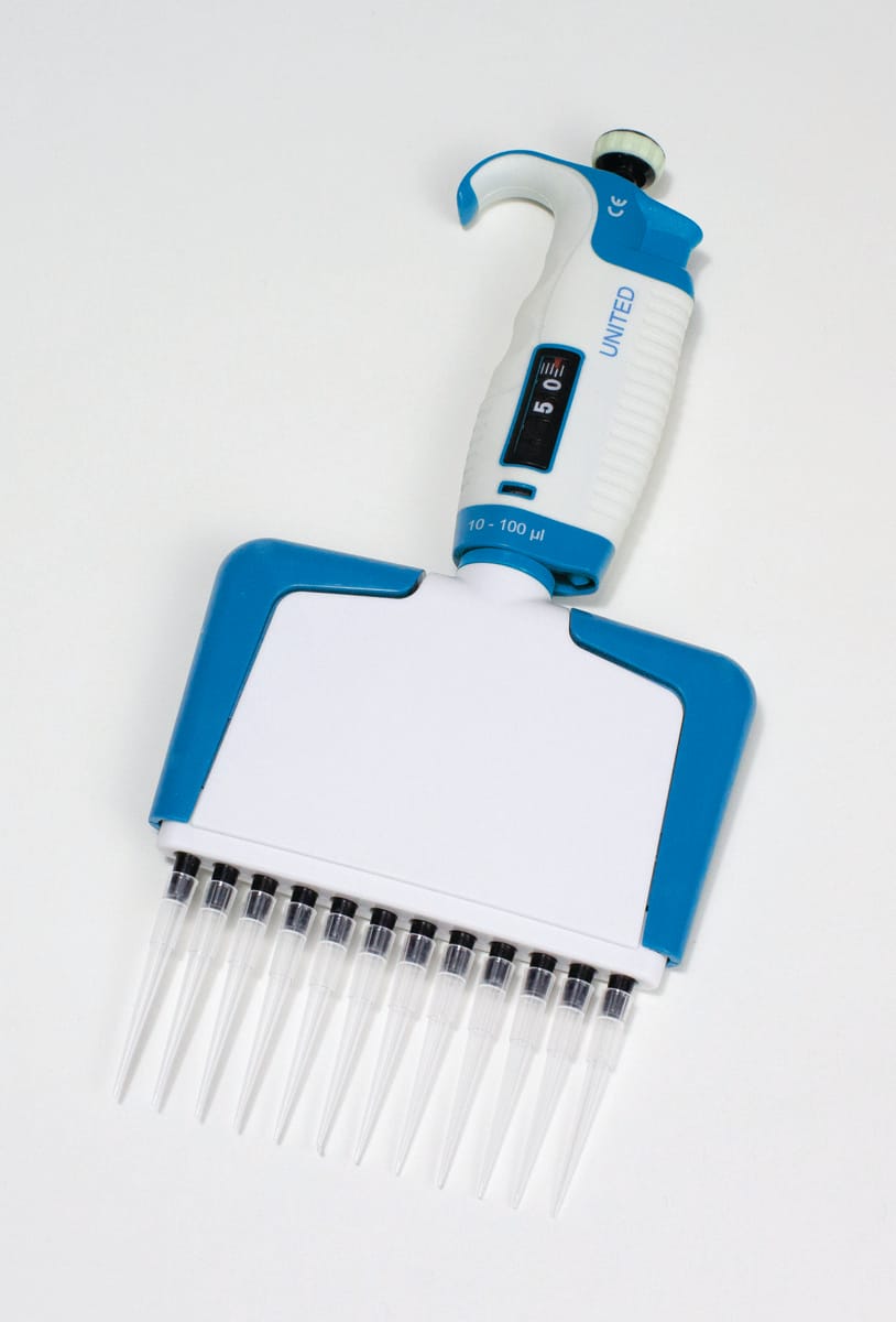 United Scientific™ Multichannel Micropipettes, 12 Channel