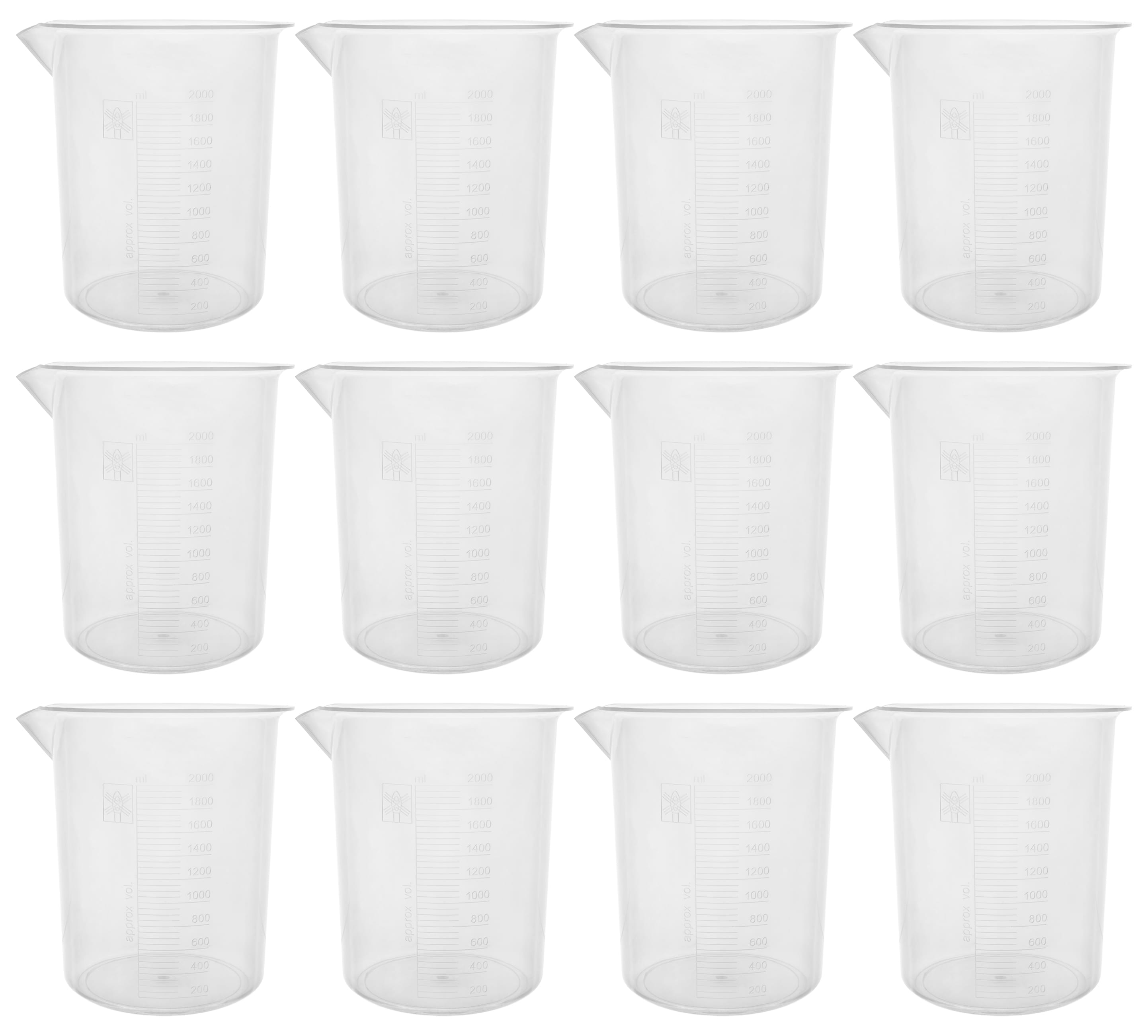 Plastic Graduated Beakers
