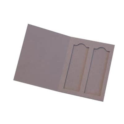 2-Place Chipboard Slide Folder, Mortech®
