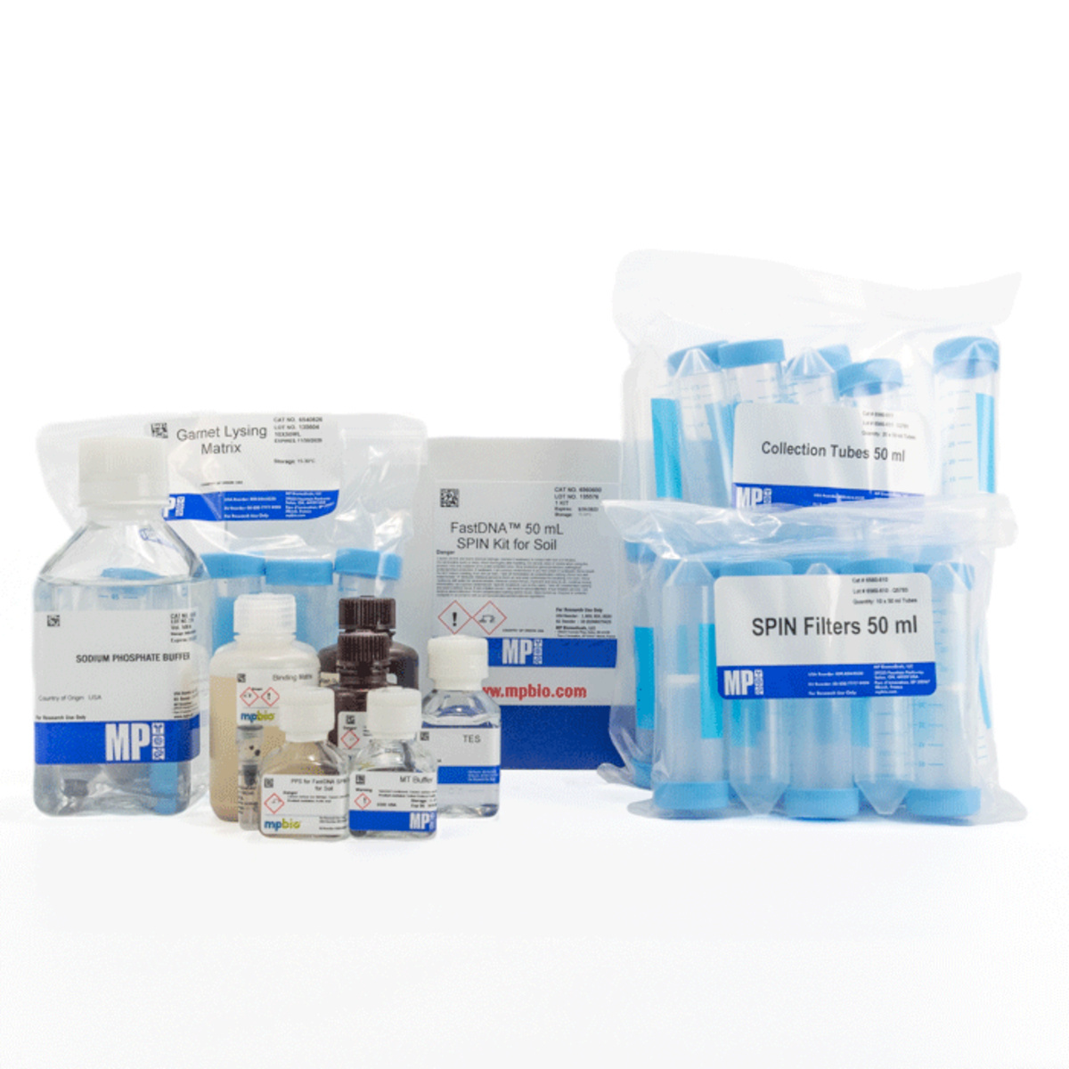 Genomic DNA purification kits, Fast DNA™ SPIN kit for Soil, MP ...
