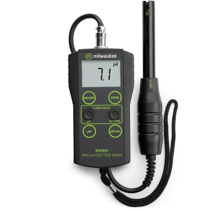 Milwaukee® Pro Portable pH/EC/TDS Meters