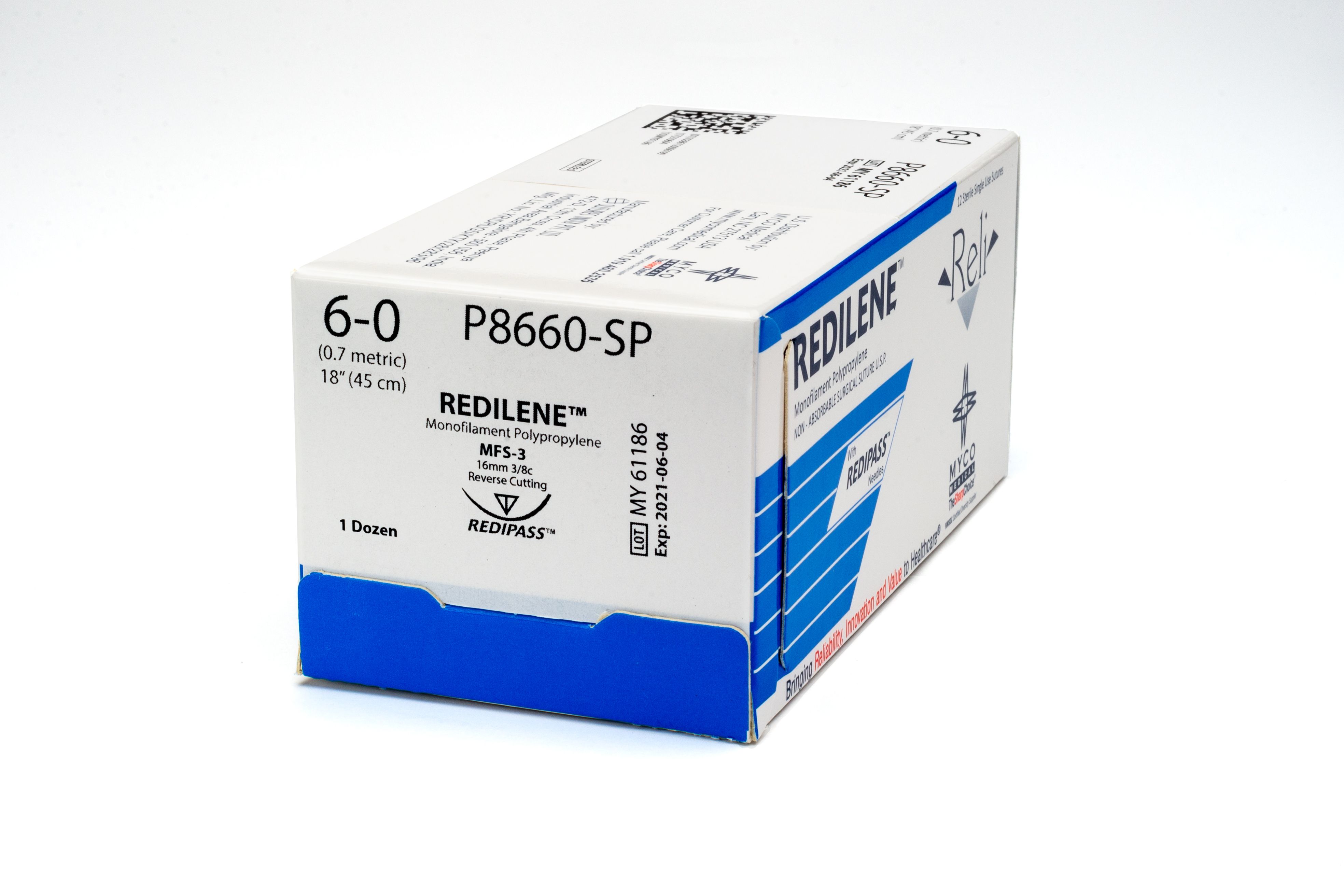 Reli® Polypropylene Non-Absorbable Sutures, MYCO Medical