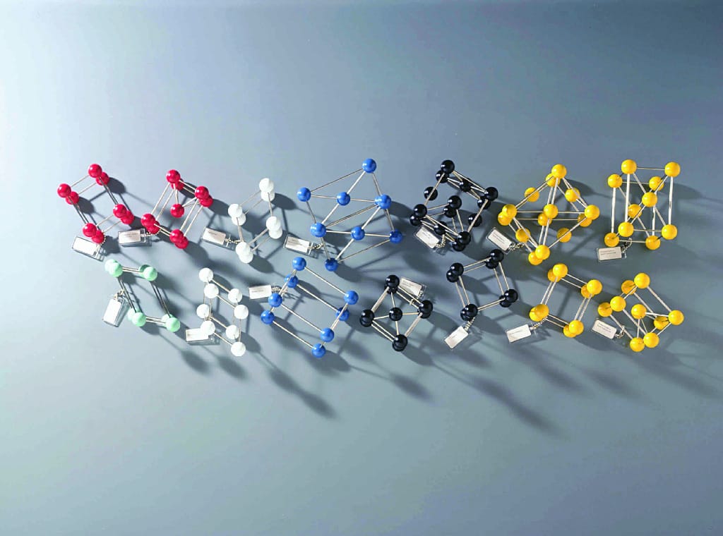 Bravais Space Lattice Model Set