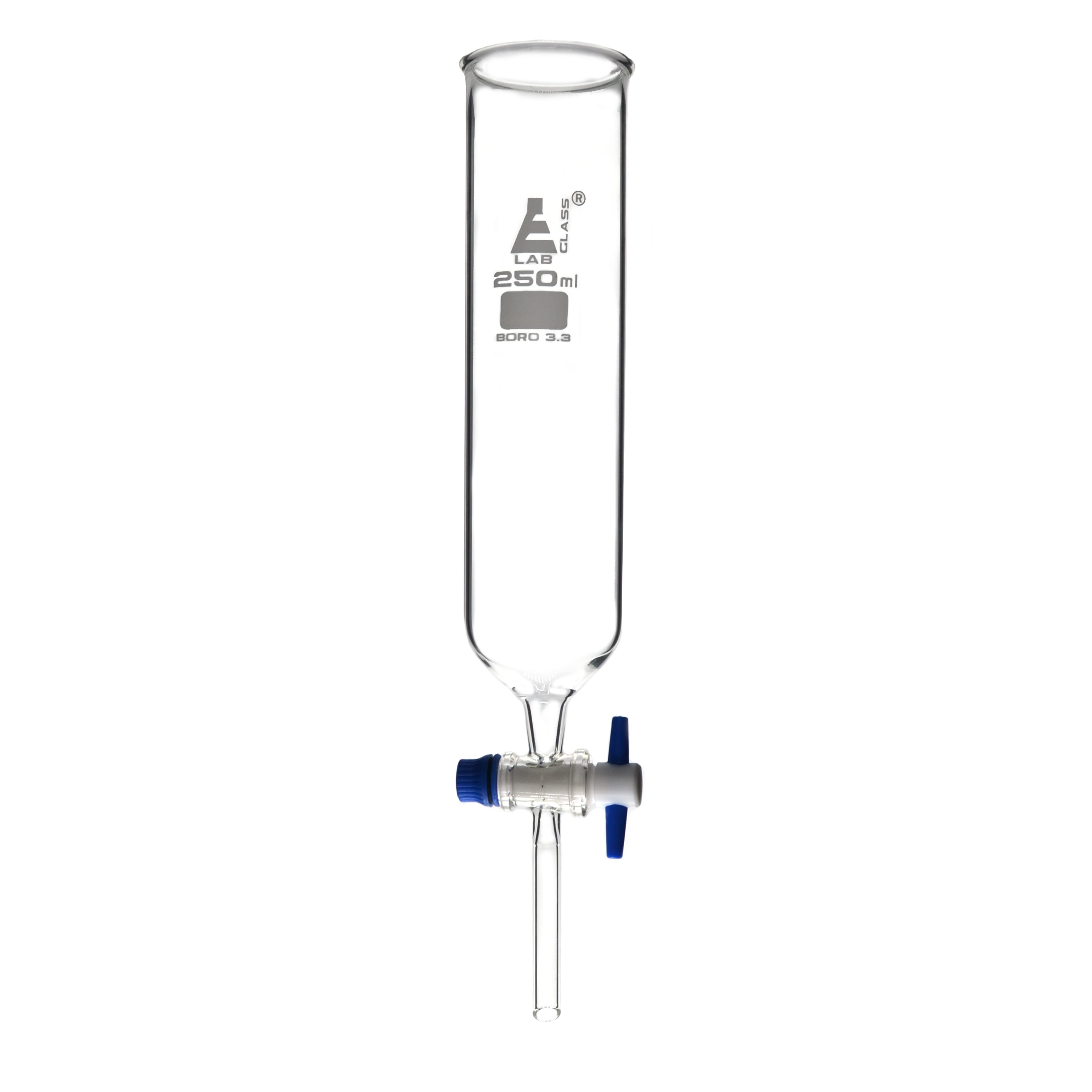 Eisco Dropping Funnels with PTFE Stopcock, Open Top