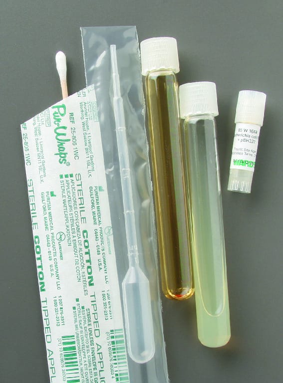 Ward's® Live E.coli cultures Strains: JM101 and RRI