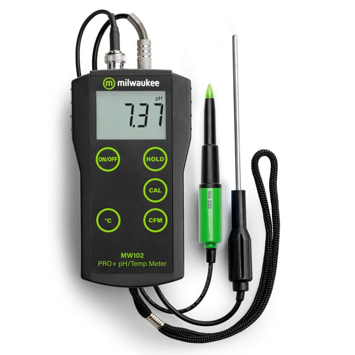 Milwaukee® Economical Portable pH/Temp Meters