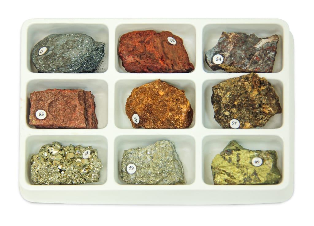 Rock Forming Mineral Collection Series