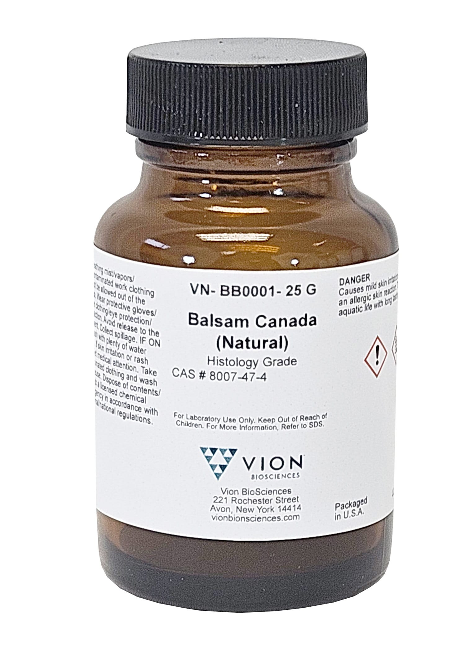 VION™ Natural Canada Balsam, Histology Grade