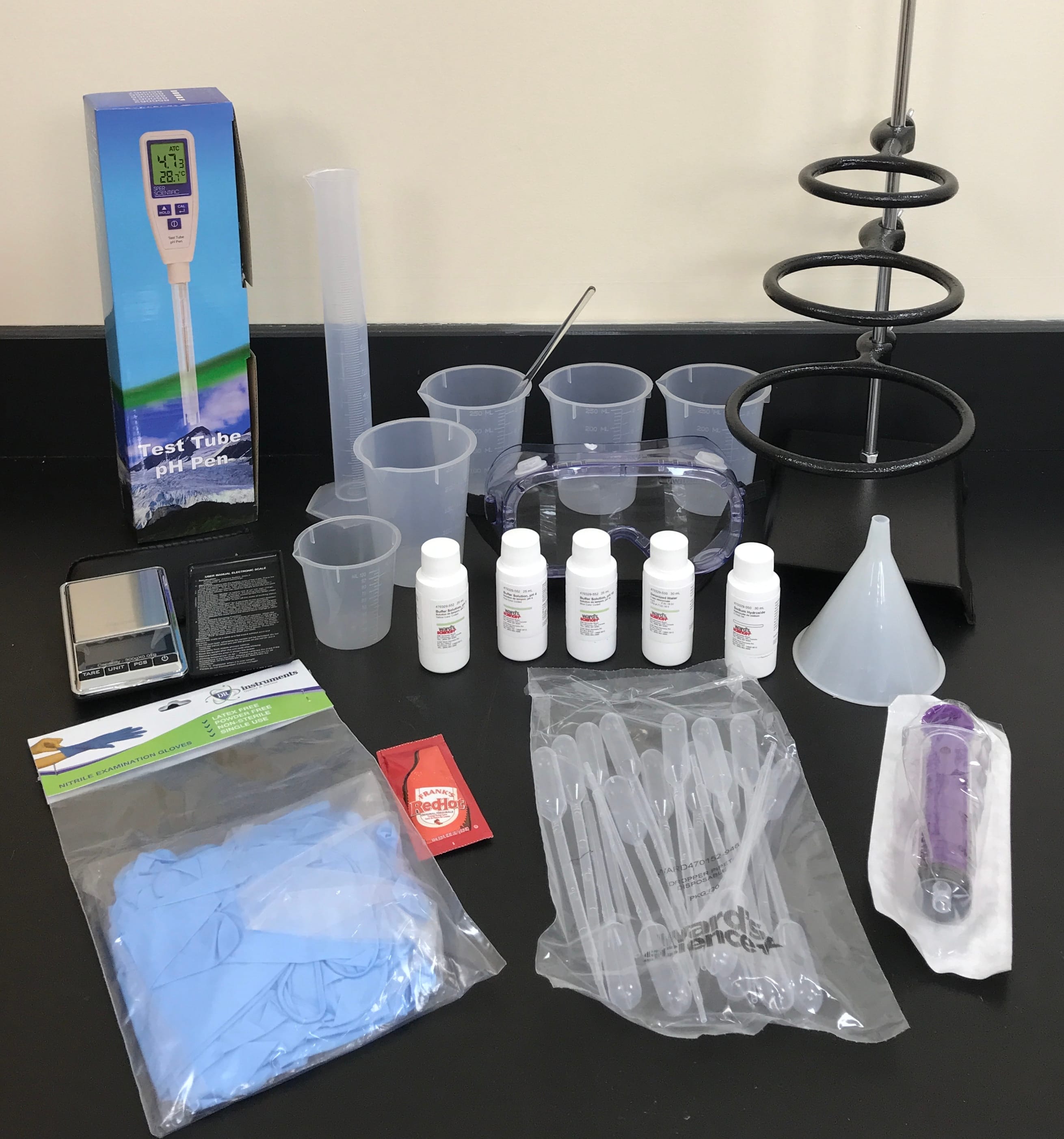 Ward's® General Chemistry Titration Activity: Titration of a Weak Acid with a Strong Base
