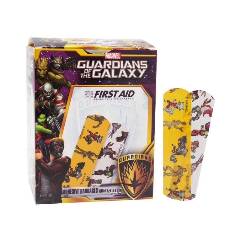 American White Cross First Aid® Guardians of the Galaxy™ Adhesive Bandages, DUKAL™ Corporation