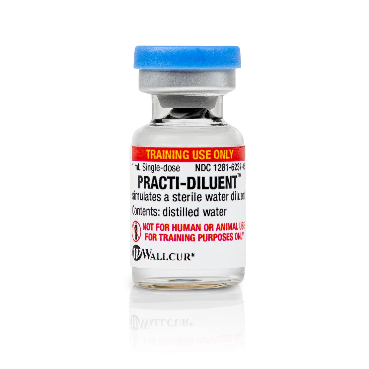 Wallcur® PRACTI-Labeled Vials