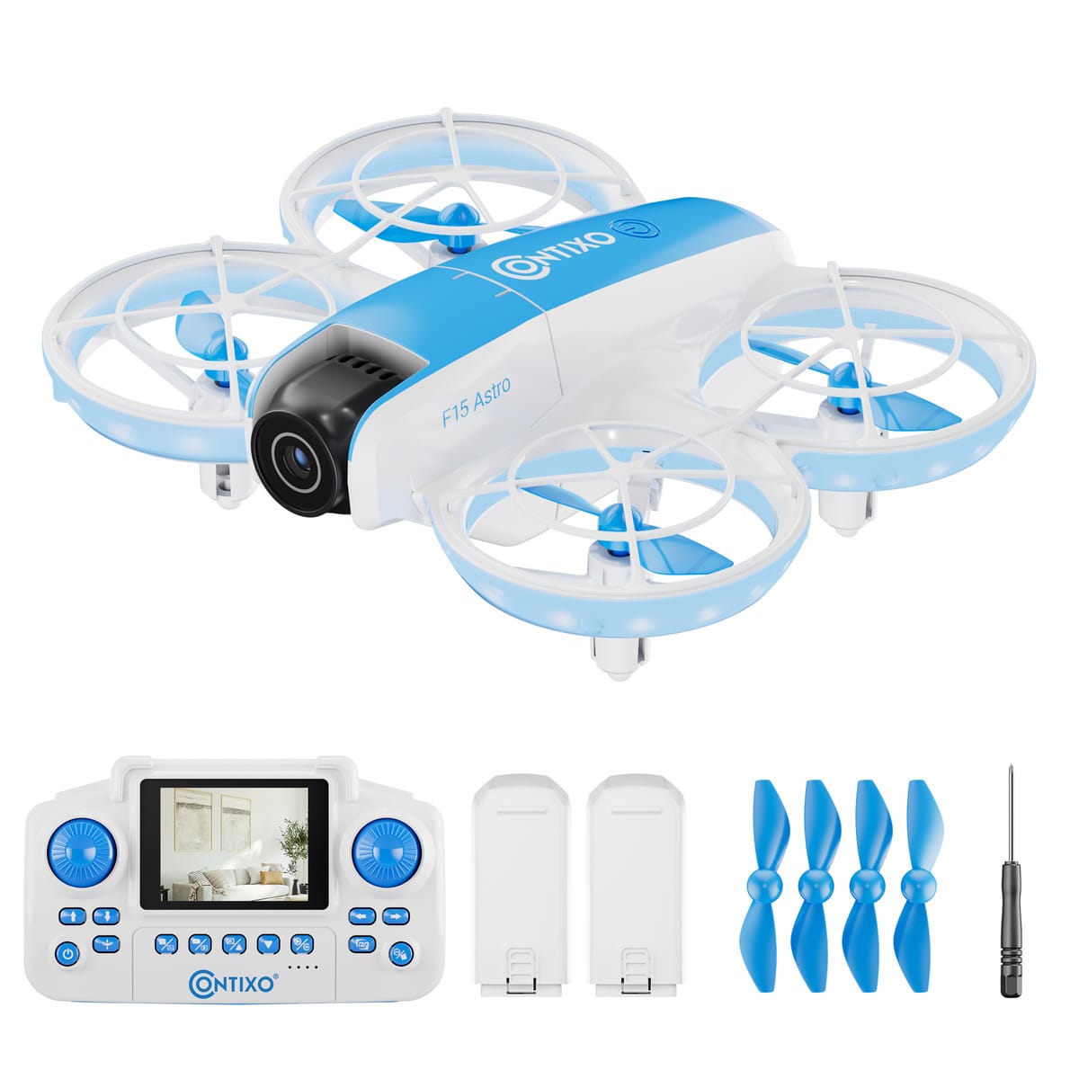 Contixo F15 Astro Compact Dual-Camera Drone