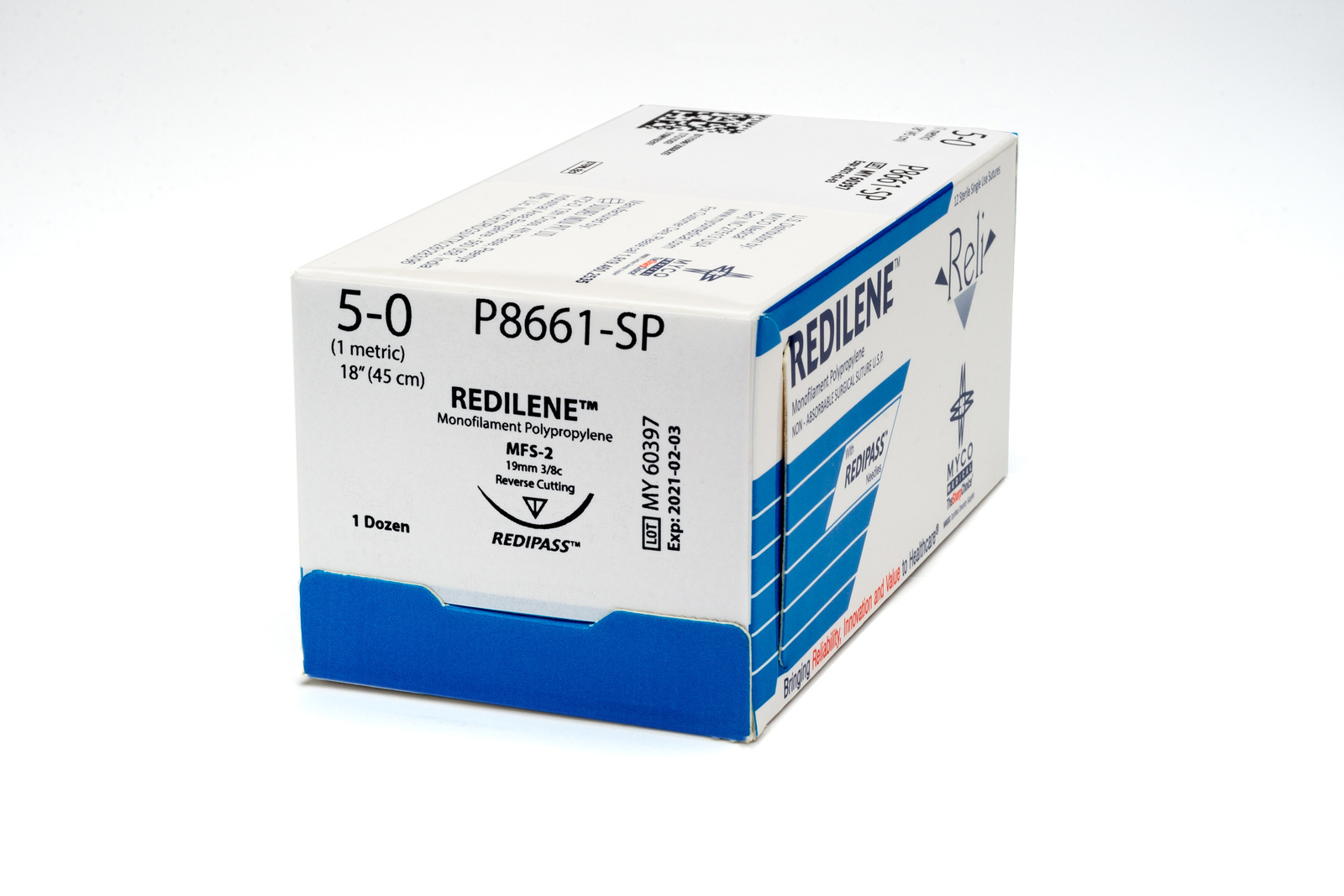 Reli® Polypropylene Non-Absorbable Sutures, MYCO Medical