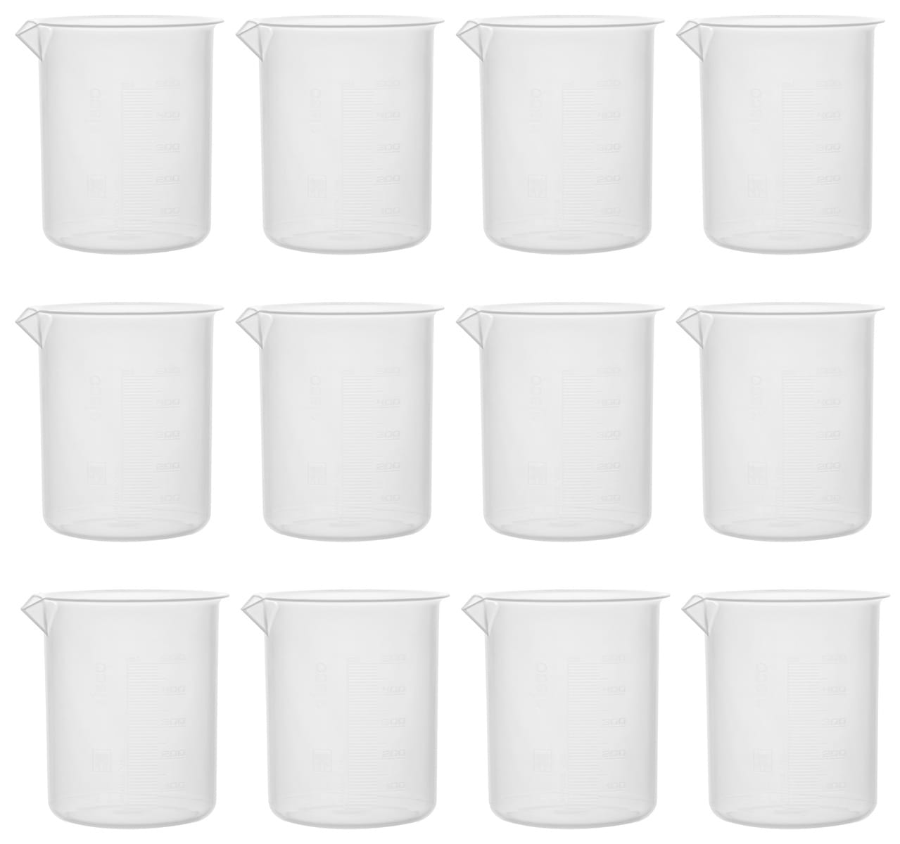 Plastic Graduated Beakers