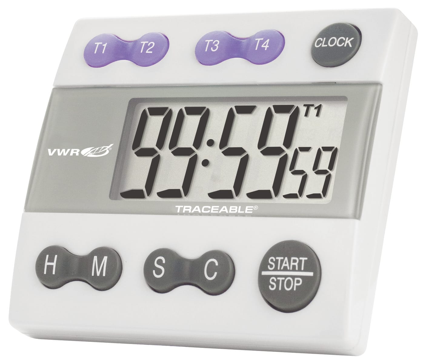 VWR®, Digital Timer, Four Channels, with Clock | VWR, part of Avantor