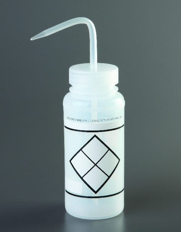 Labeled Wash Bottles