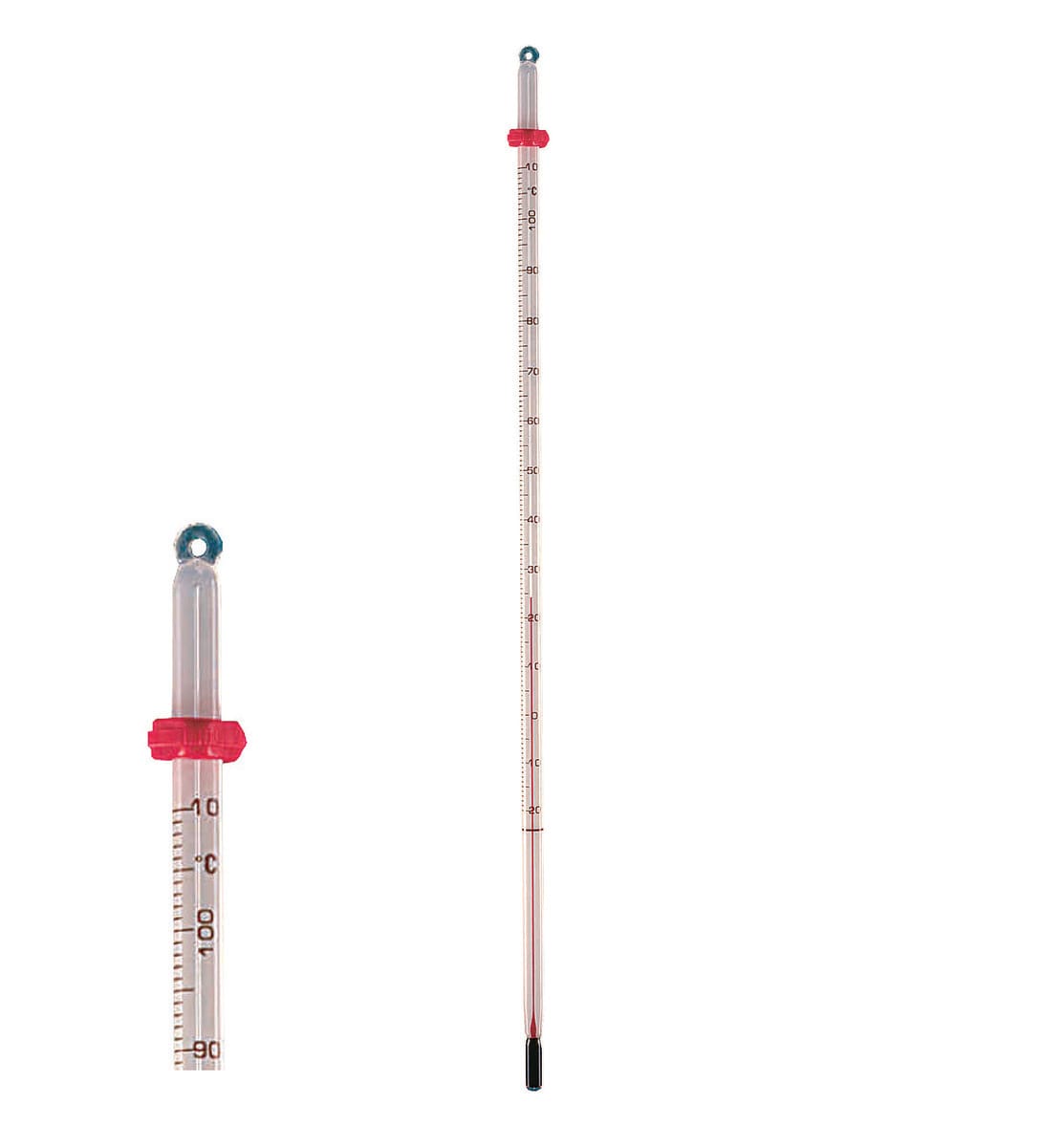 Mercury-Free Celsius Scale Spirit Thermometer, Thermco®