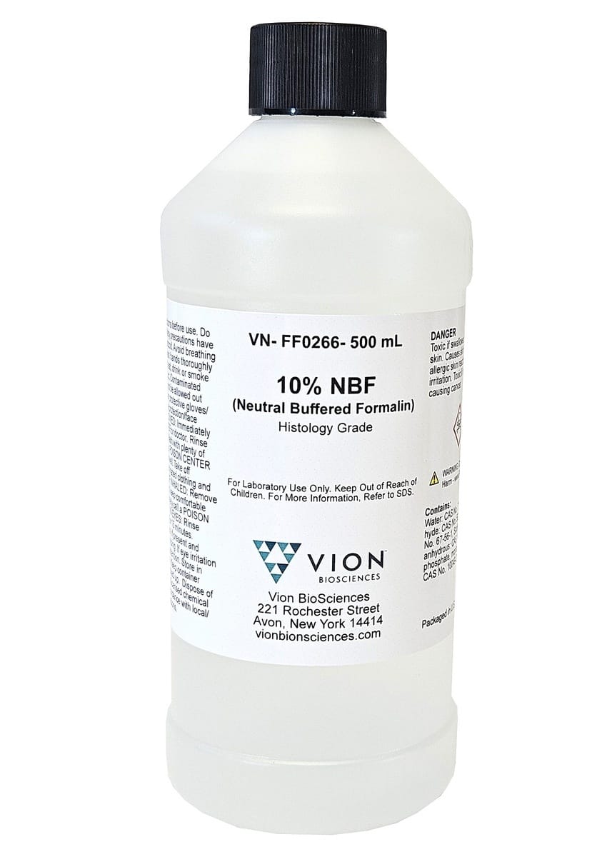 VION™ NBF (Neutral Buffered Formalin), Histology Grade