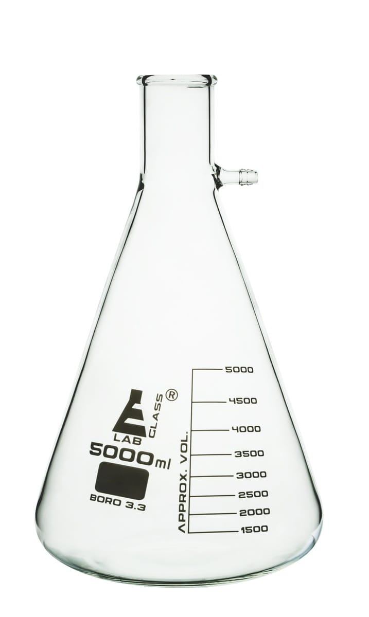 Eisco LabGlass® Filtering Flasks with Integral Side Arm