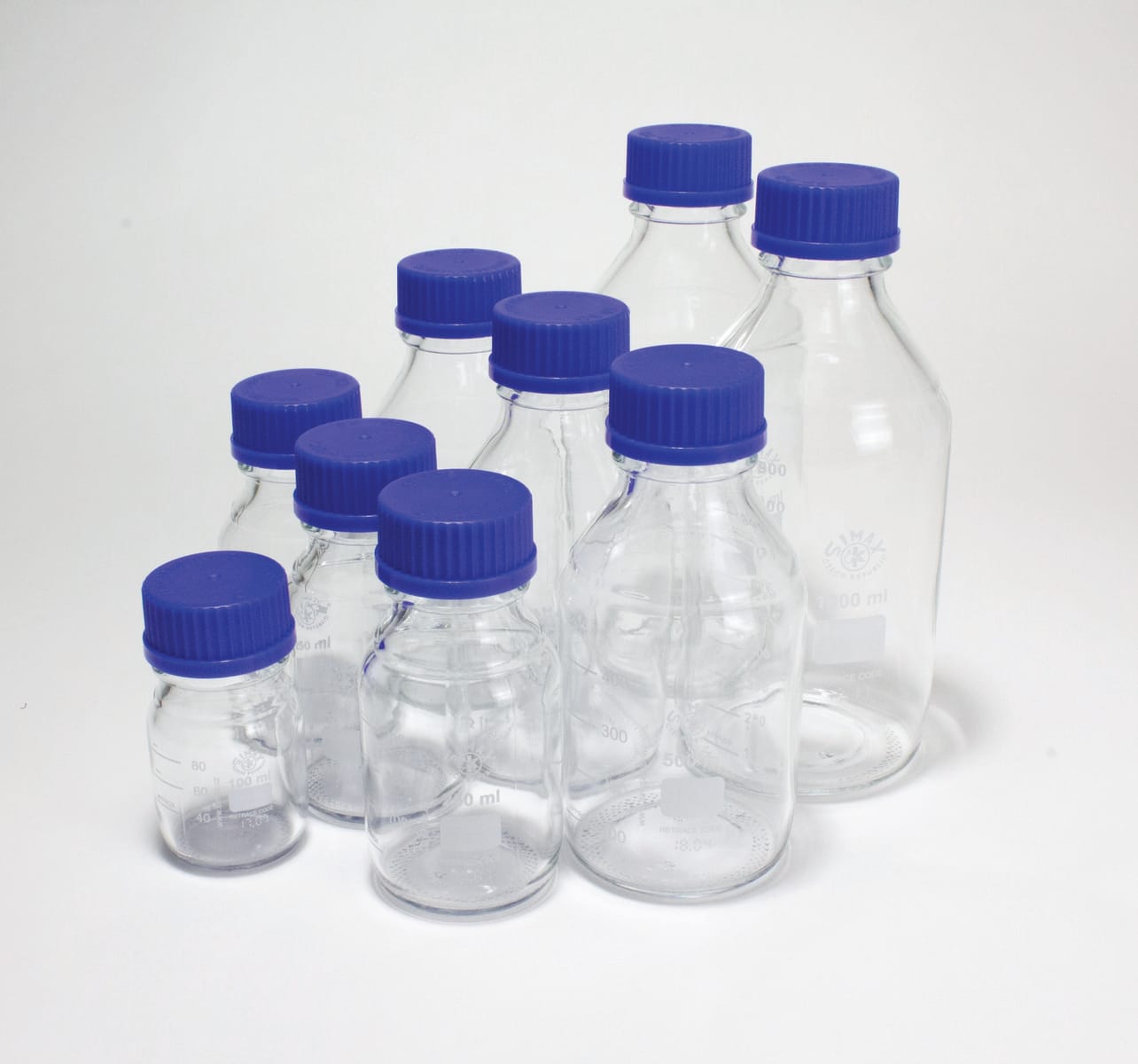 Media Bottle Starter Pack, GL 45, Set of 10