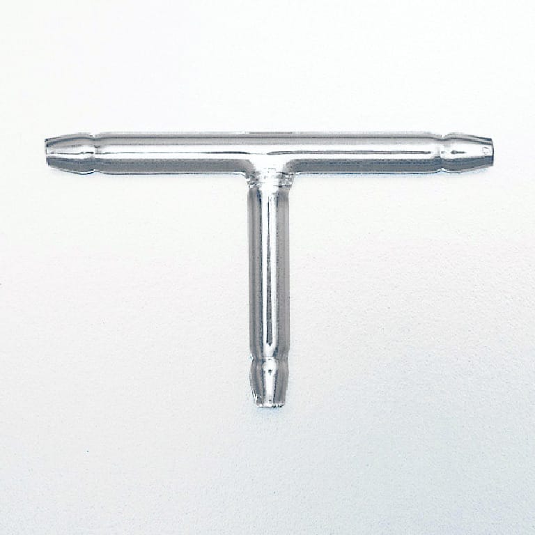 T-Shaped Flint Glass Connecting Tubes