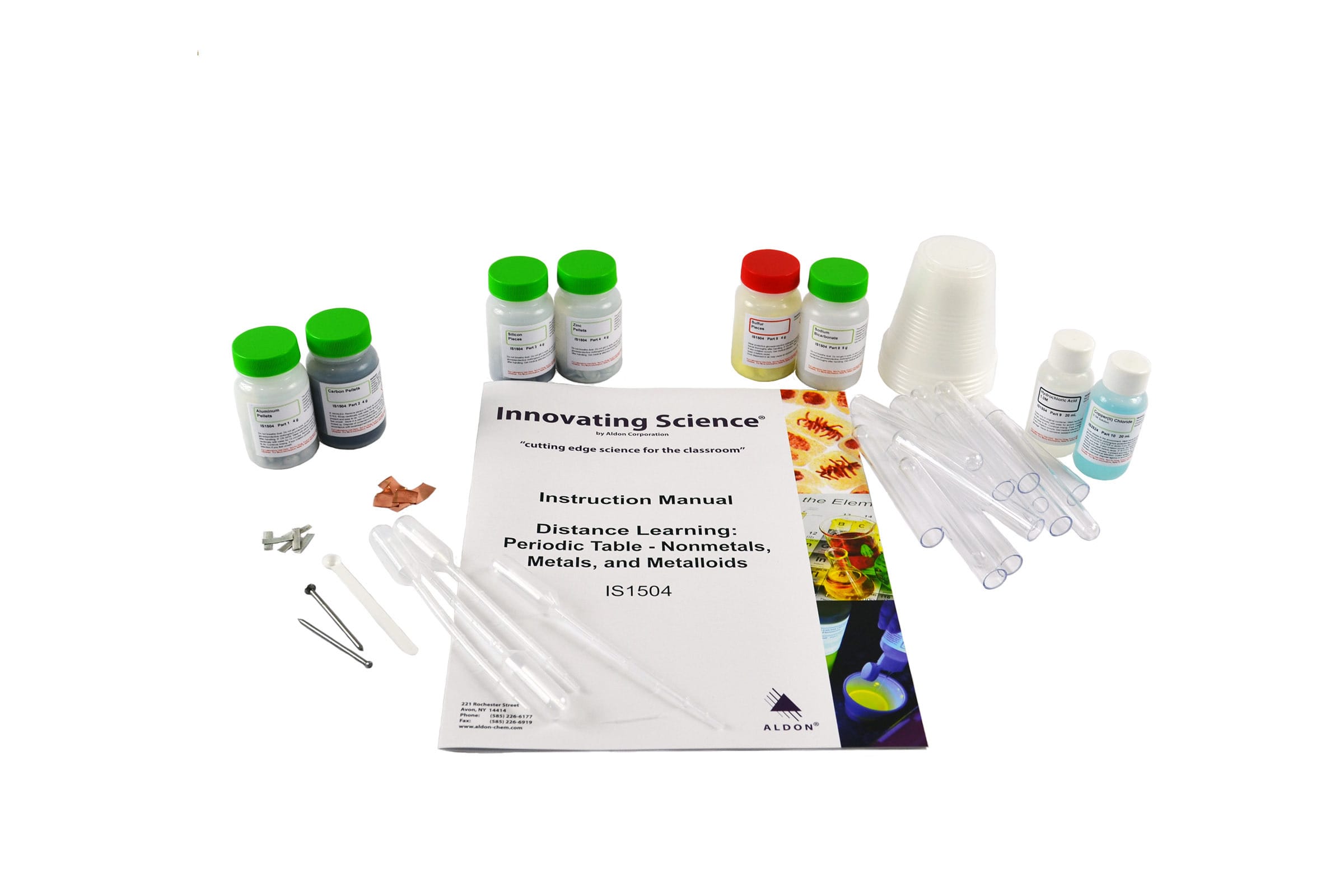 Innovating Science® Distance Learning: Periodic Table - Nonmetals, Metals and Metalloids