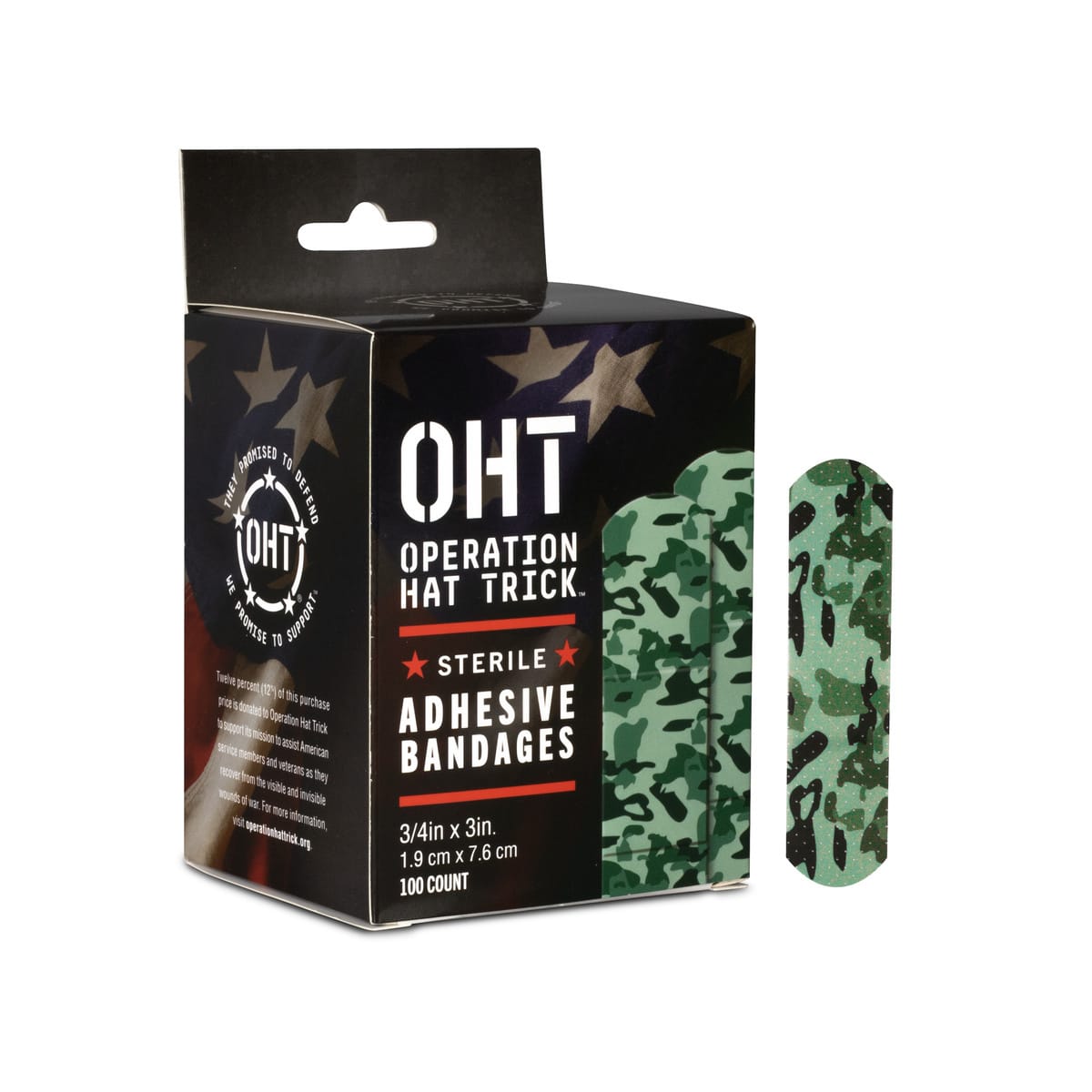 Stat Strip® Operation Hat Trick™ Adhesive Bandages