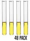Eisco Light Wall Glass Test Tubes with Beaded Rim