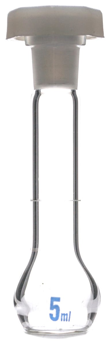 Eisco Glass Volumetric Flasks with Plastic Stopper, Class A