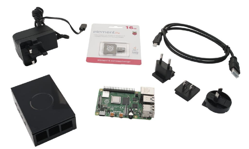 Raspberry Pi 4 Starter Kits