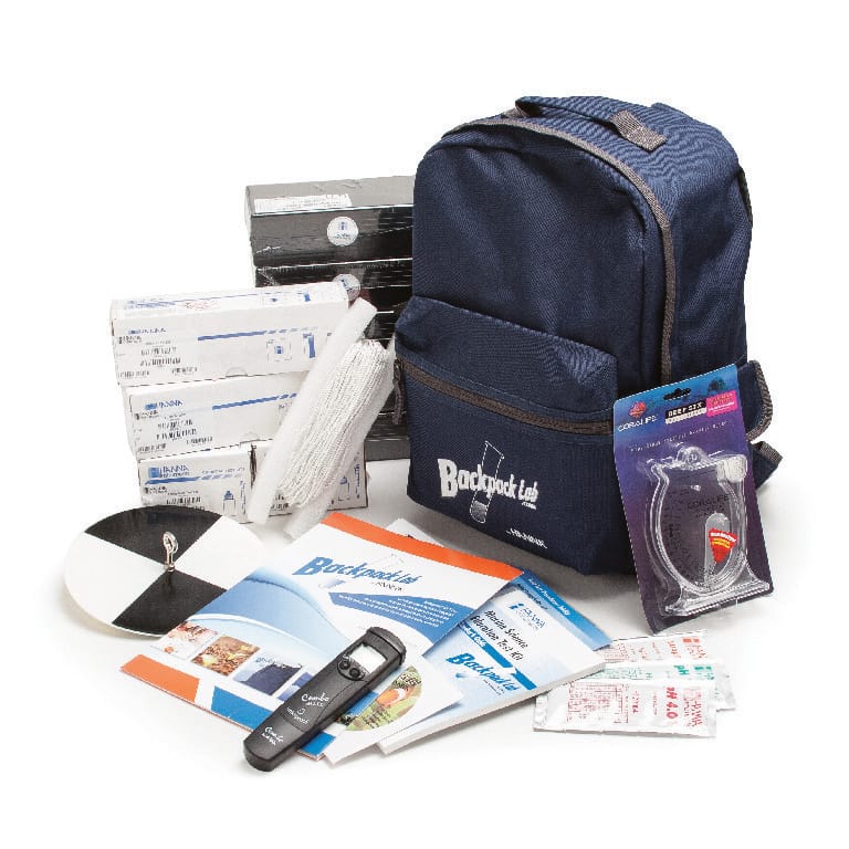 Backpack Lab Marine Science Educational Test Kit