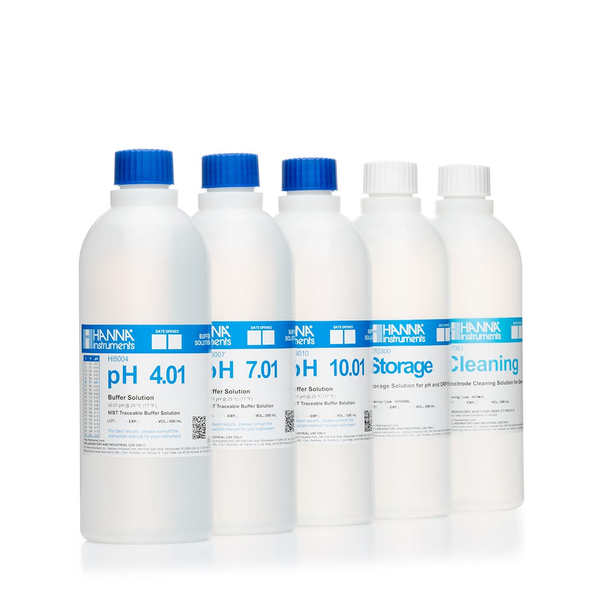 Hanna Instruments pH Maintenance Solutions