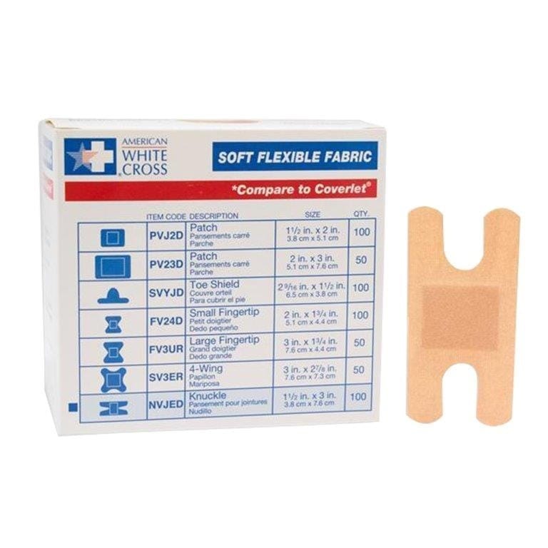 American White Cross First Aid® Soft Flexible Fabric Adhesive Strips, DUKAL™ Corporation