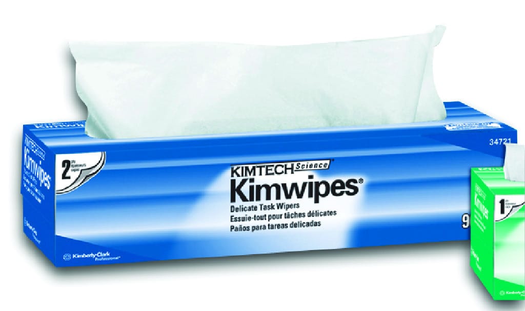 【Y8385】49枚 KIMTECH SCIENCE® KIMWIPES™ Delicate Task Wipers, KIMBERLY-CLARK