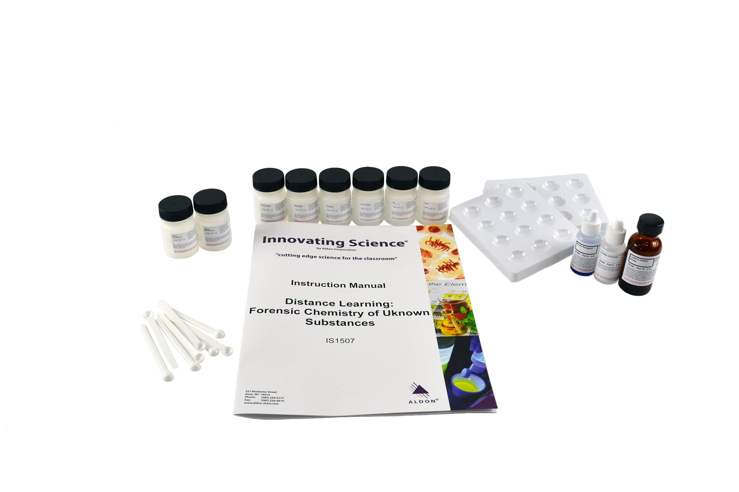 Innovating Science® Distance Learning: Forensic Chemistry of Unknown Substances