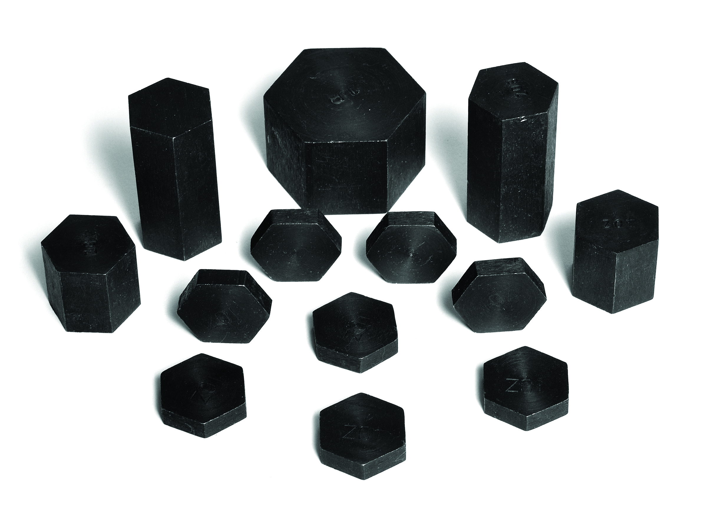 Hexagonal Weight Set, United Scientific Supplies