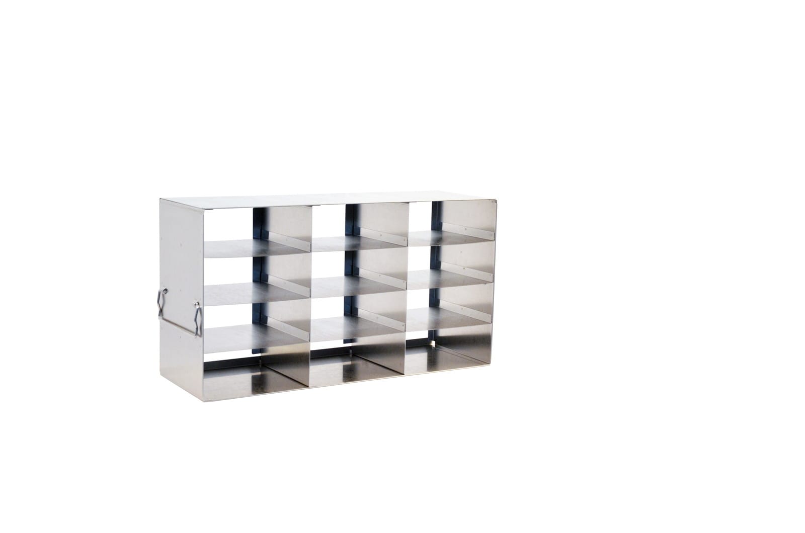 VWR® Side Access Rack for Cryoboxes, Height 50 mm, Stainless Steel ...