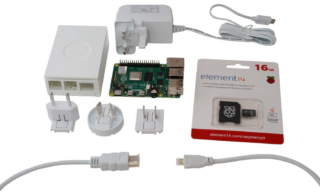 Raspberry Pi 4 Starter Kits