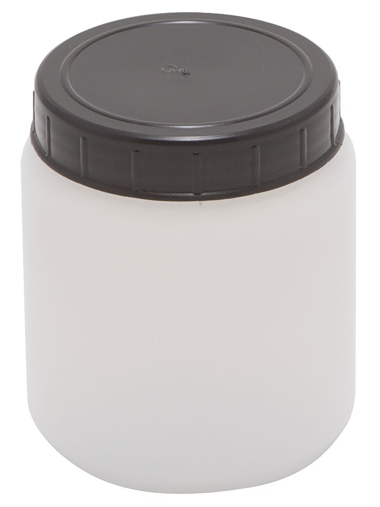 Jar with Cap, HDPE