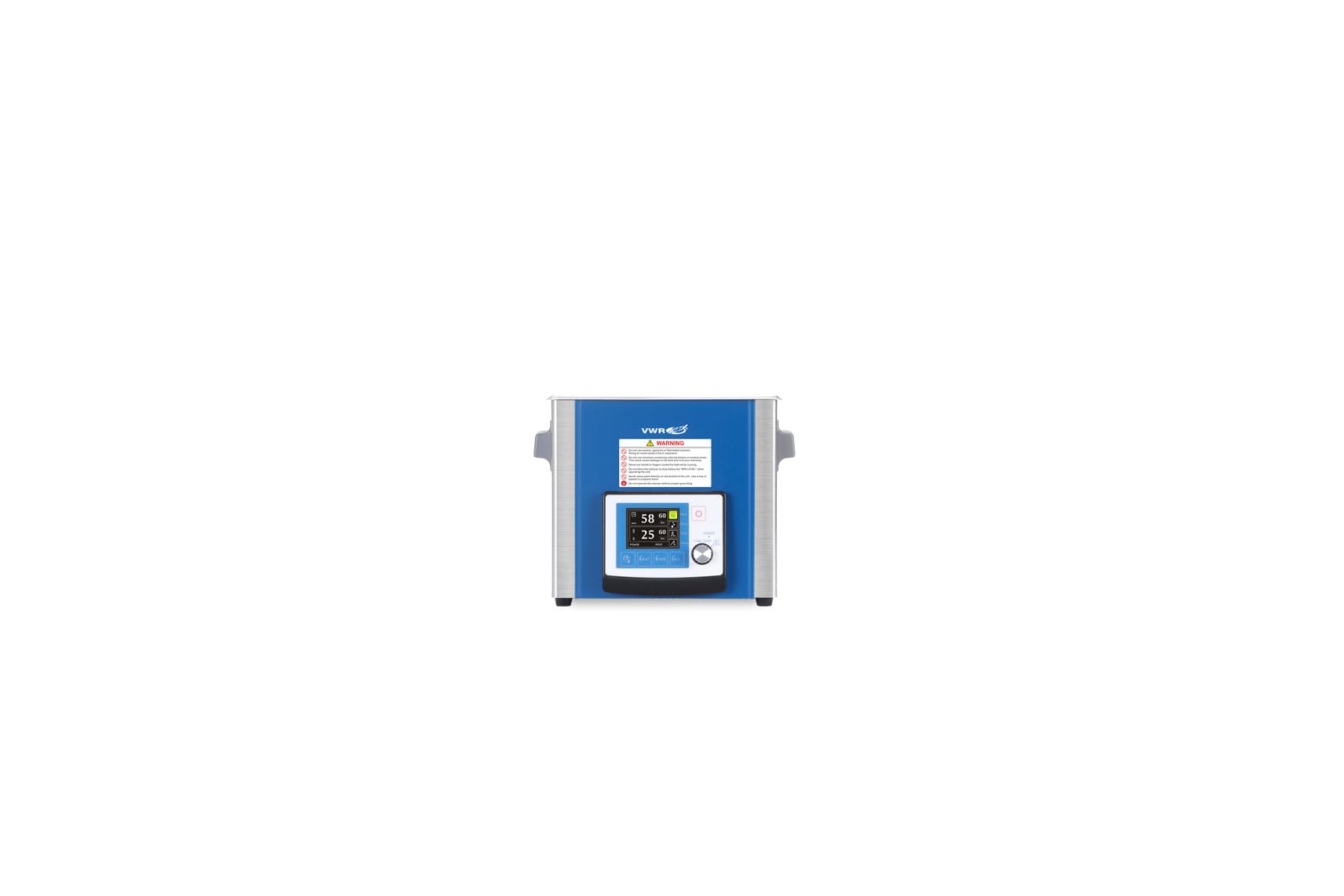 حمام تمیزکننده اولتراسونیک VWR 3 لیتری، نمایشگر LCD، دگاز، حالت جارو، حالت پالس و هیتر 1 * 1 اقلام