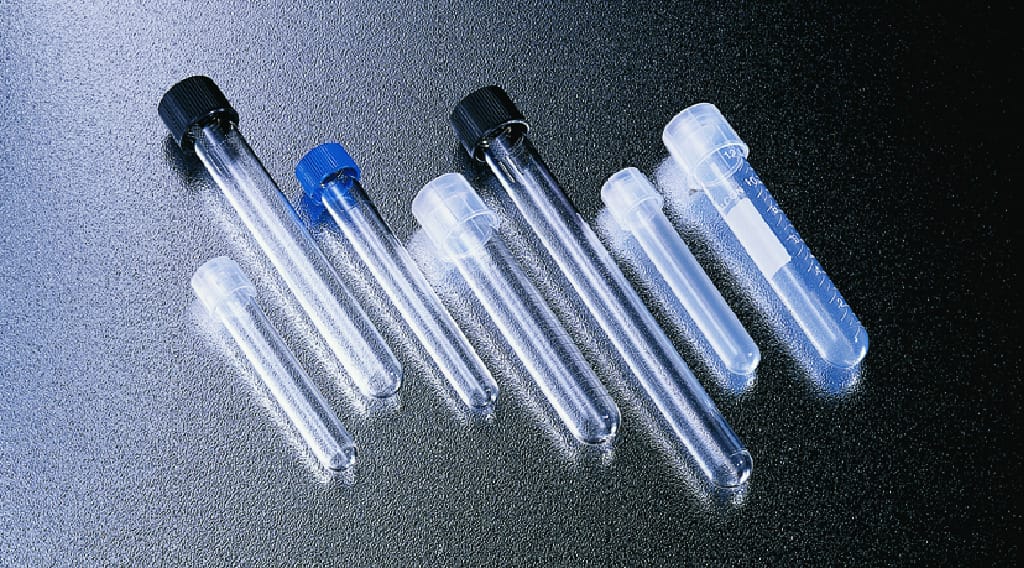 Falcon® Round Bottom High Clarity PP Test Tubes, with Snap Cap, Sterile