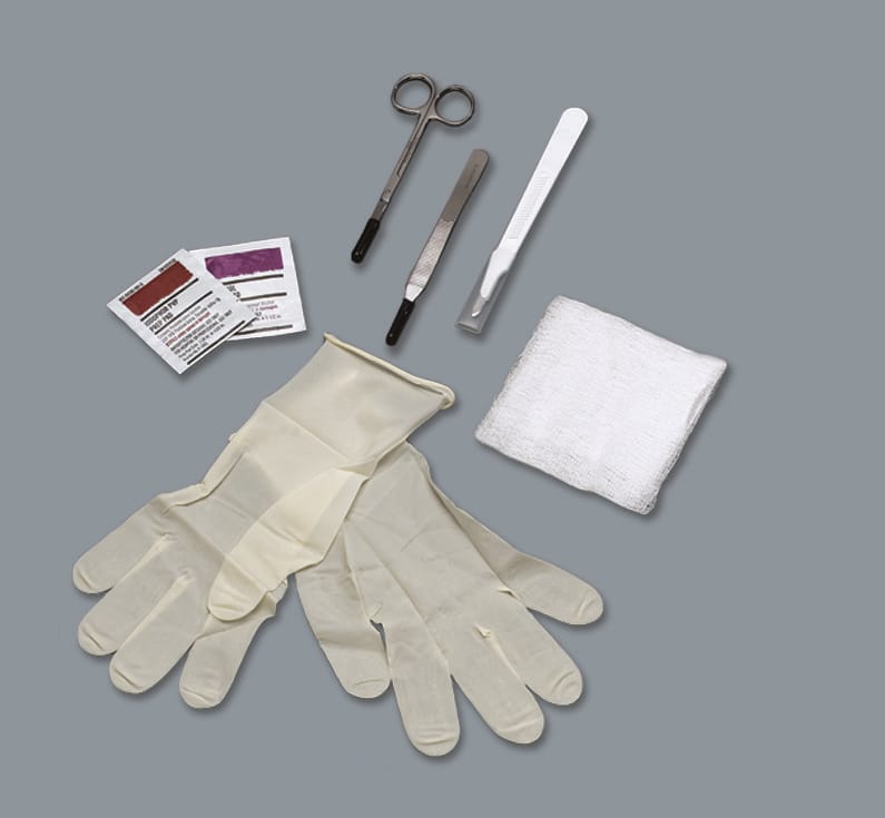 Debridement Tray, Sklar