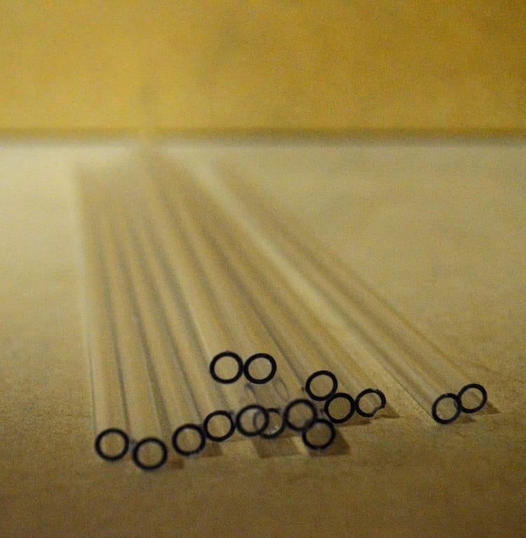 TUBING RIGID PLASTIC 5/32 IDX7/32 OD