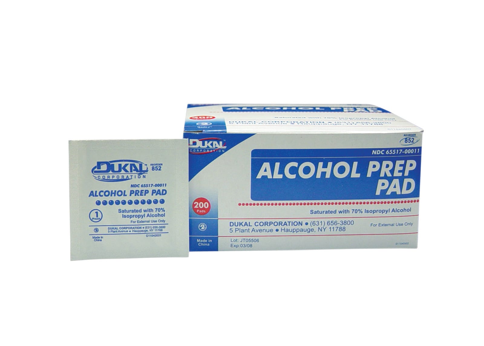 Alcohol Prep Pads, DUKAL™ Corporation