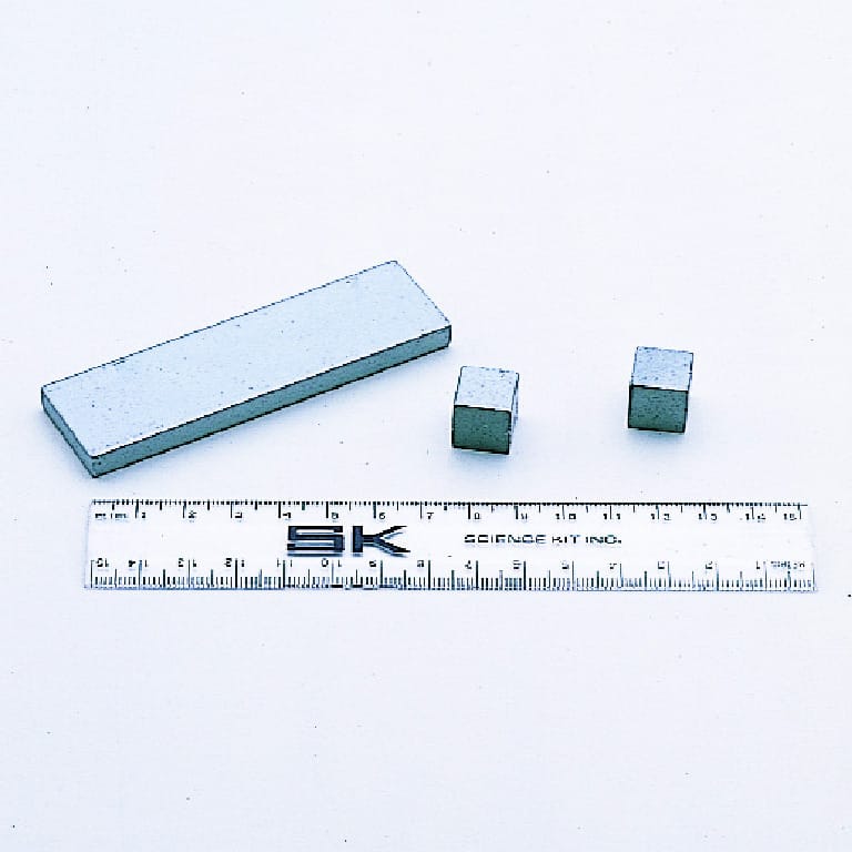 Metal Cube and Slab Set