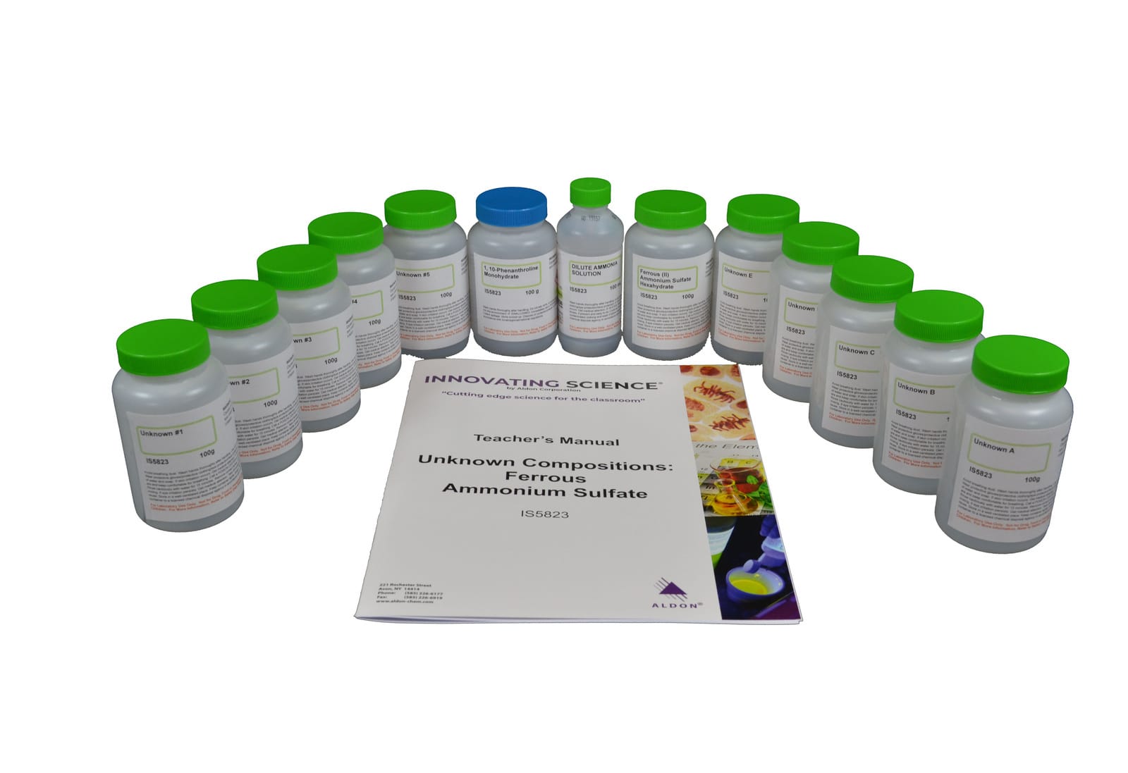 Innovating Science® Unknown Compositions - Ferrous Ammonium Sulfate