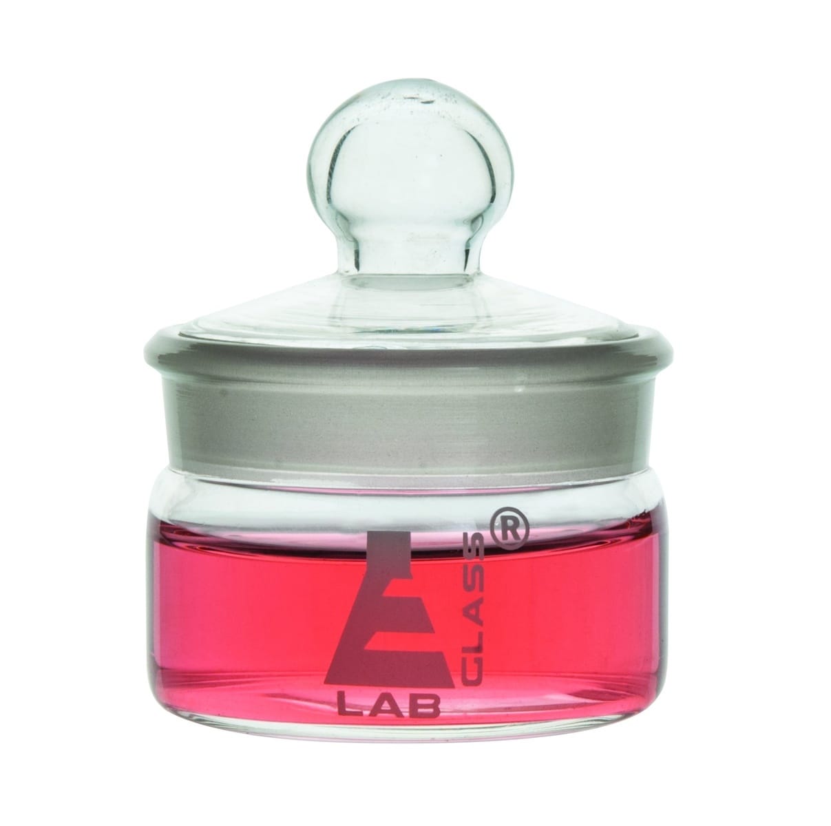 Eisco Glass Weighing Bottles with Stopper, Low Form