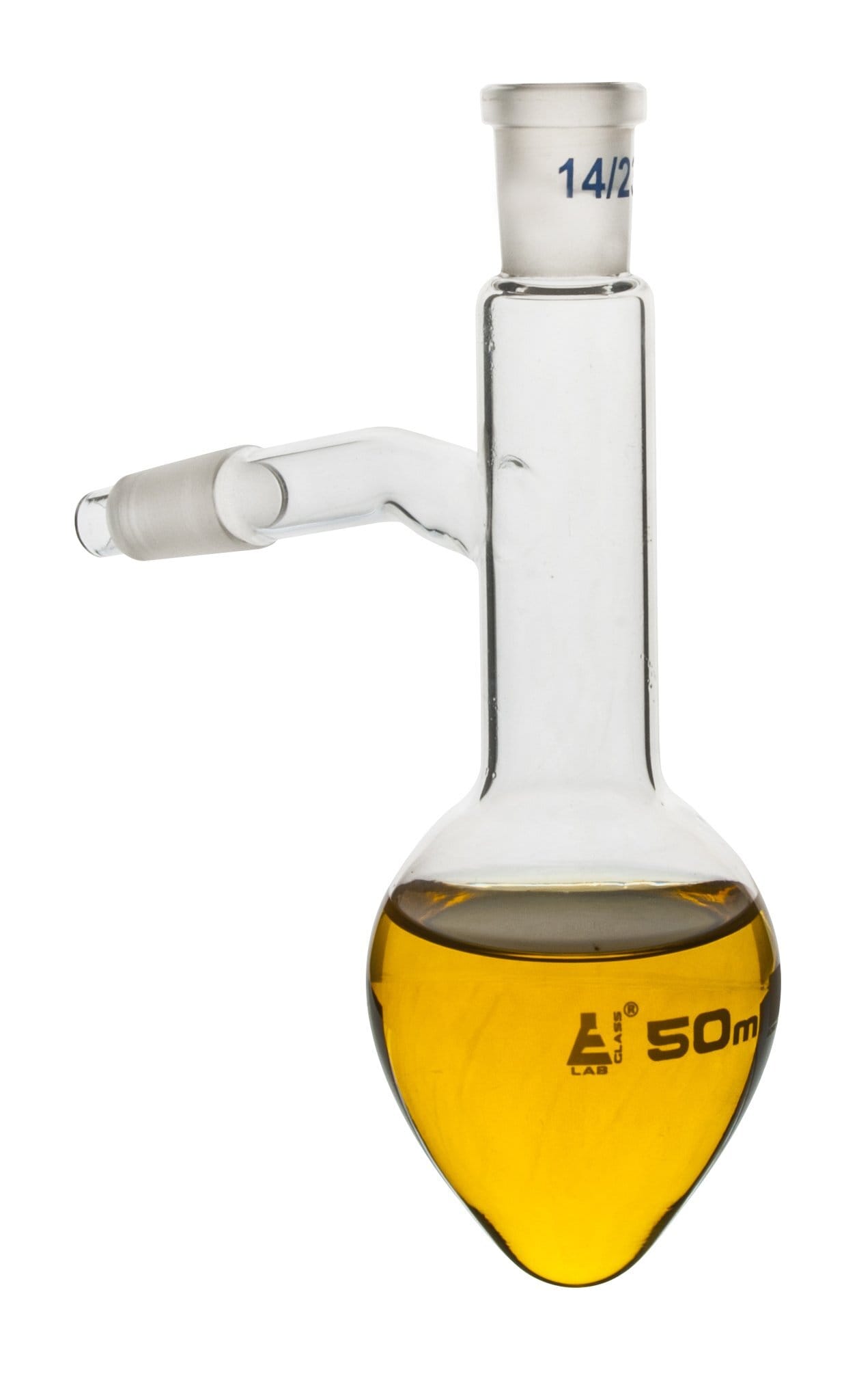 Eisco LabGlass® Pear Shape Distilling Flasks, Short Neck