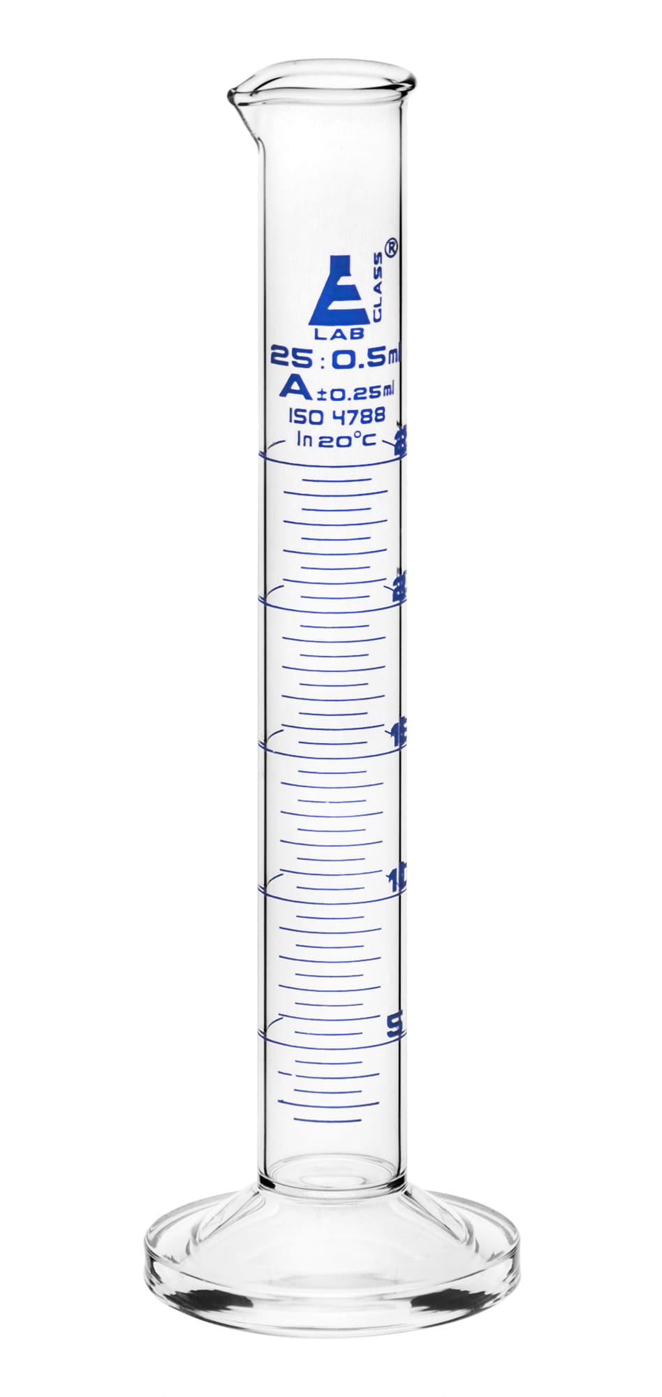 Eisco Glass Graduated Cylinders with Round Base
