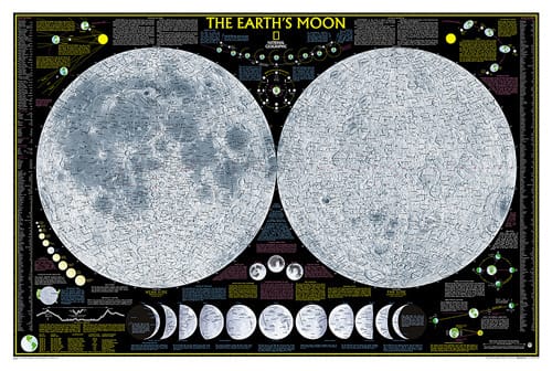 National Geographic® Celestial Maps and Posters